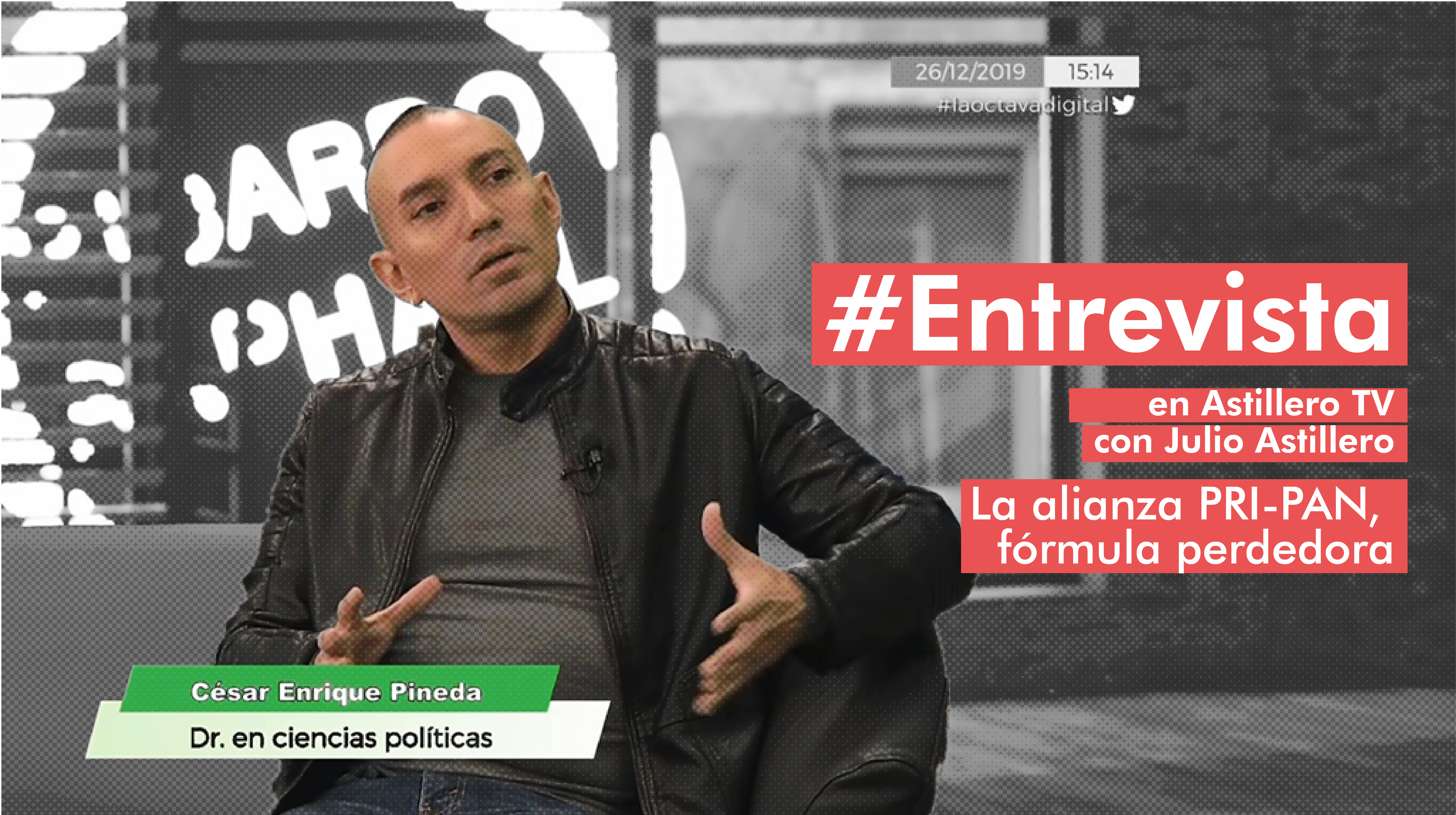 Entrevista con Astillero, Julio Hernández: “La alianza PRI-PAN, fórmula perdedora”