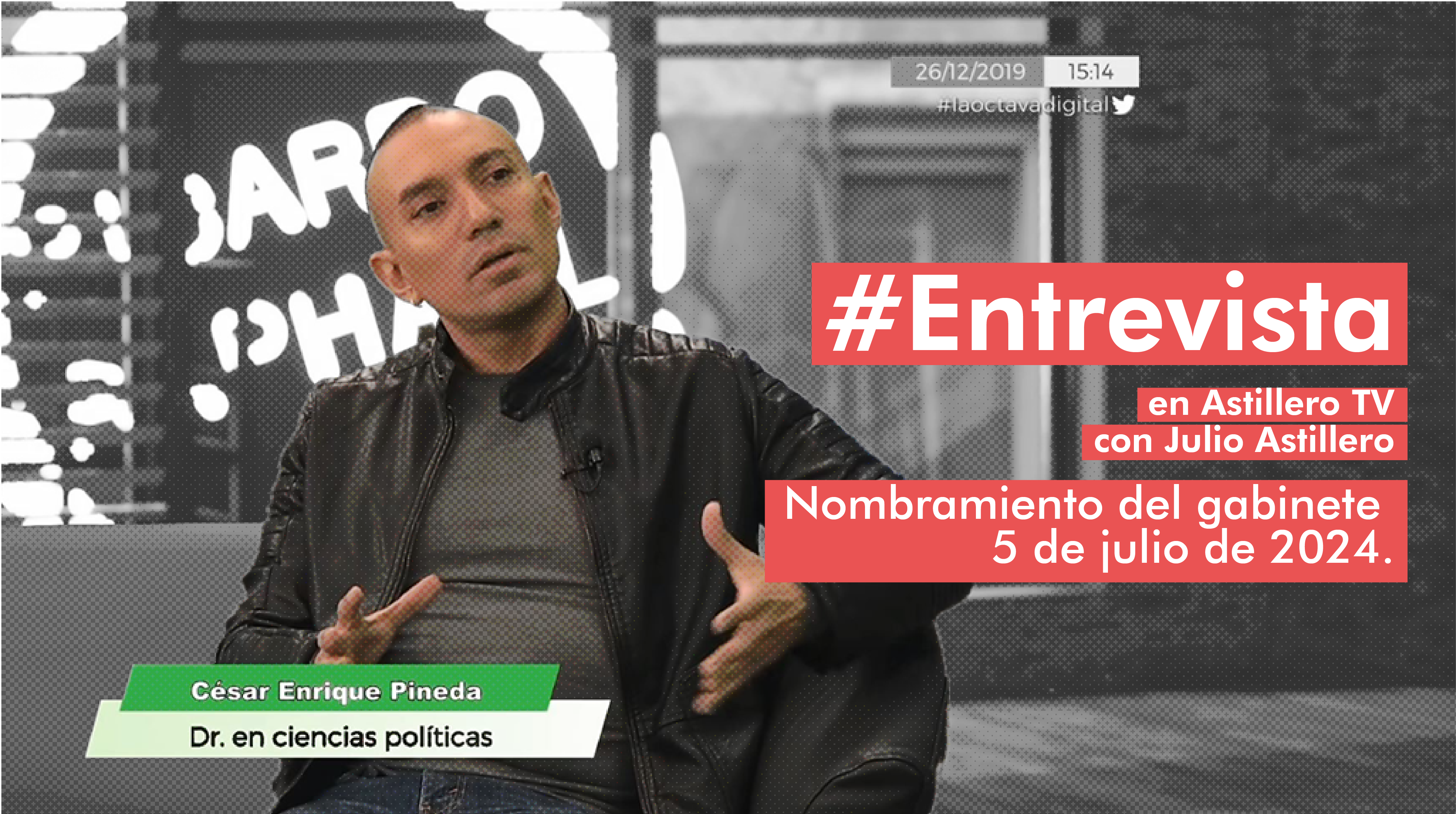 Entrevista con Astillero, Julio Hernández. Nombramiento del gabinete 5 de julio de 2024.