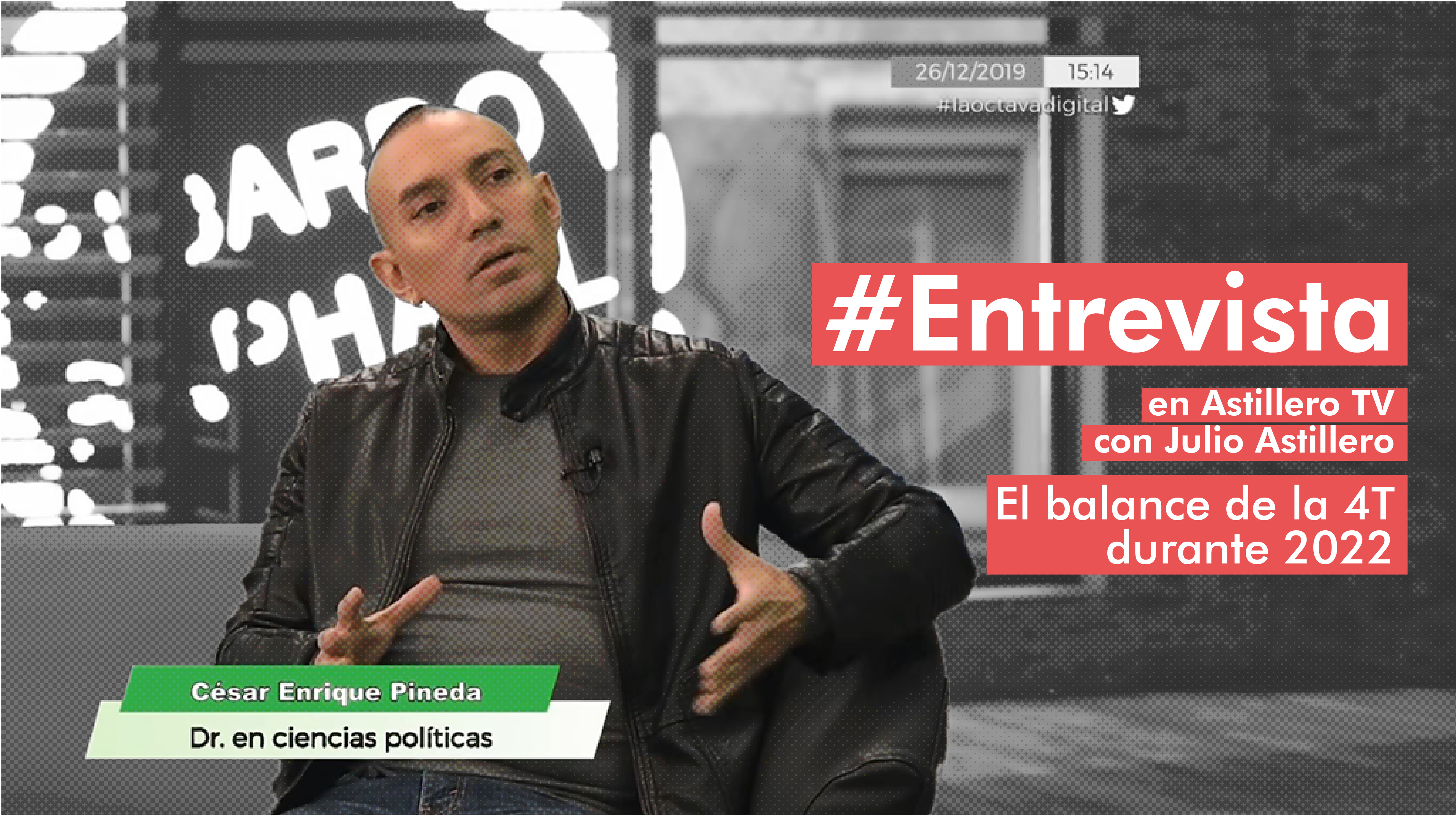 Entrevista con Julio Hernández “Astillero”. El balance de la 4T durante 2022