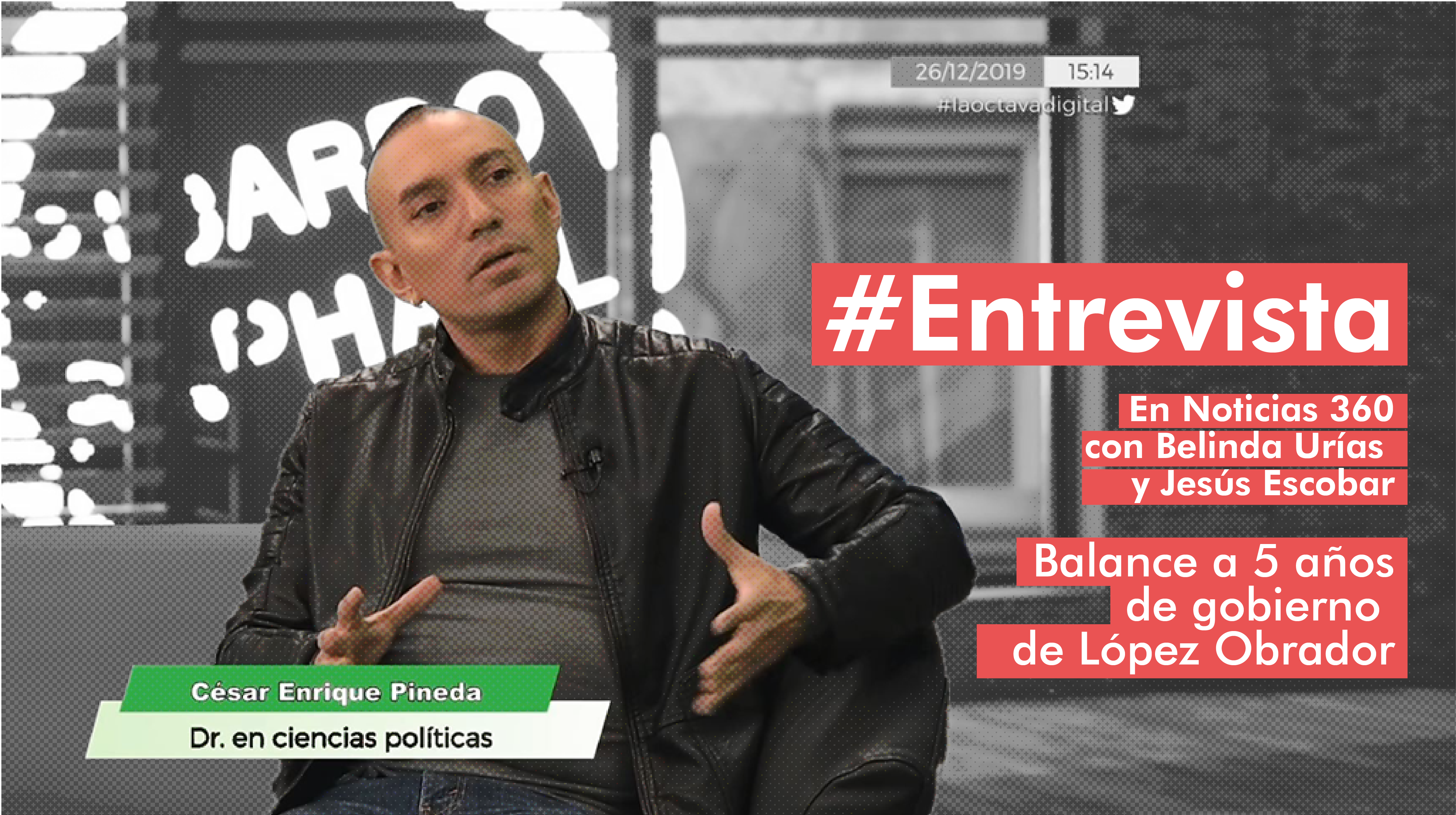 Entrevista: En Noticias 360, UNIFE. Balance a cinco años de gobierno de López Obrador